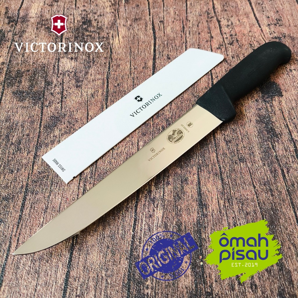 Pisau sembelih victorinox 20 cm 5.5503.20 Butcher knife original Swiss
