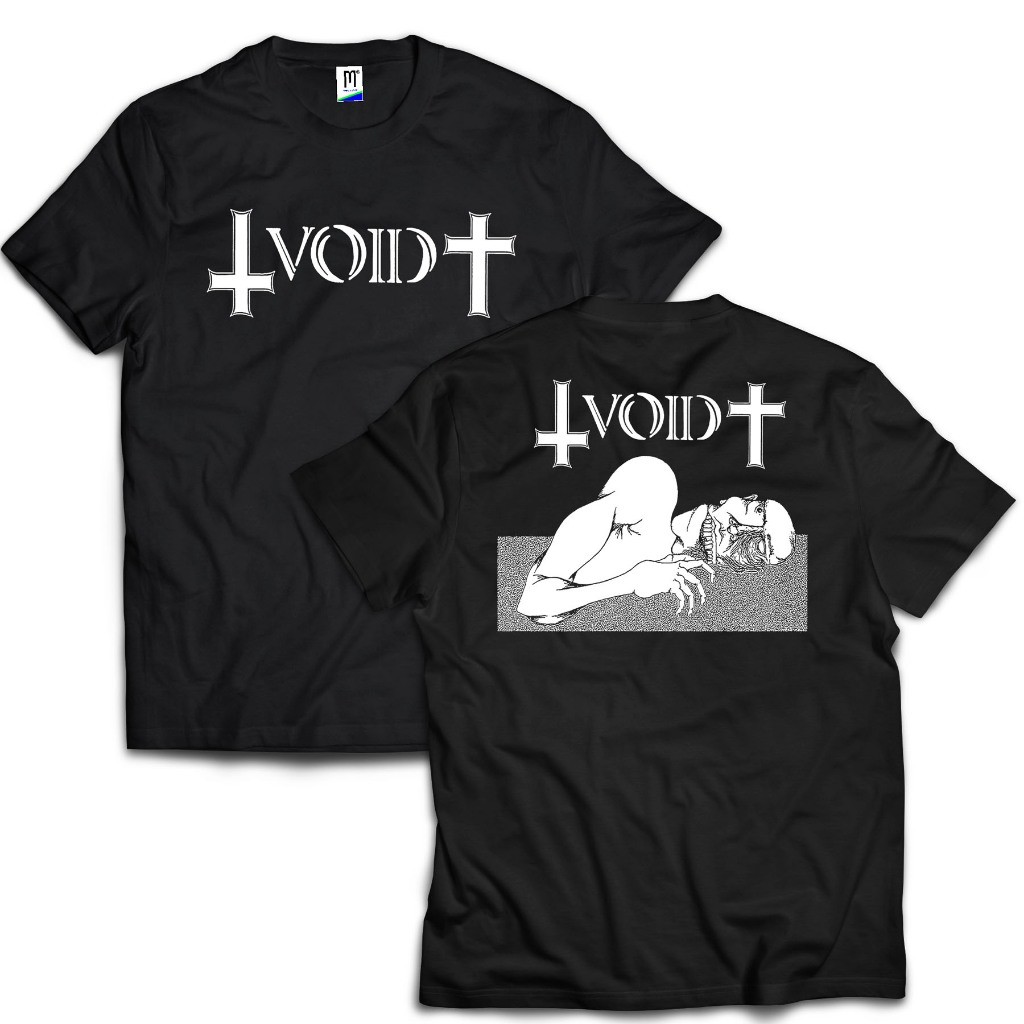 Collective.cloth T shirt VOID HARDCORE PUNK | HARDCORE | Beatdown | Kaos metal | Kaos Distro Pria Wa