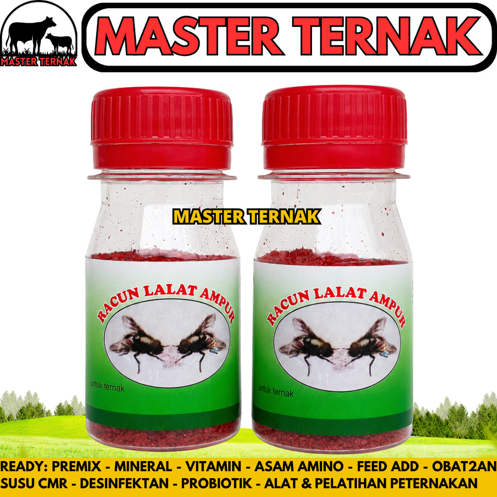 RACUN LALAT AMPUH 25 GRAM - Obat Pembasmi Lalat Paling Ampuh - Obat Pengusir lalat