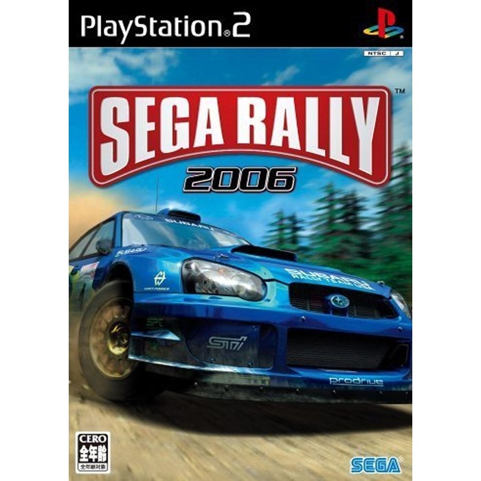 DVD Game PS2 - Sega Rally 2006 (EN)