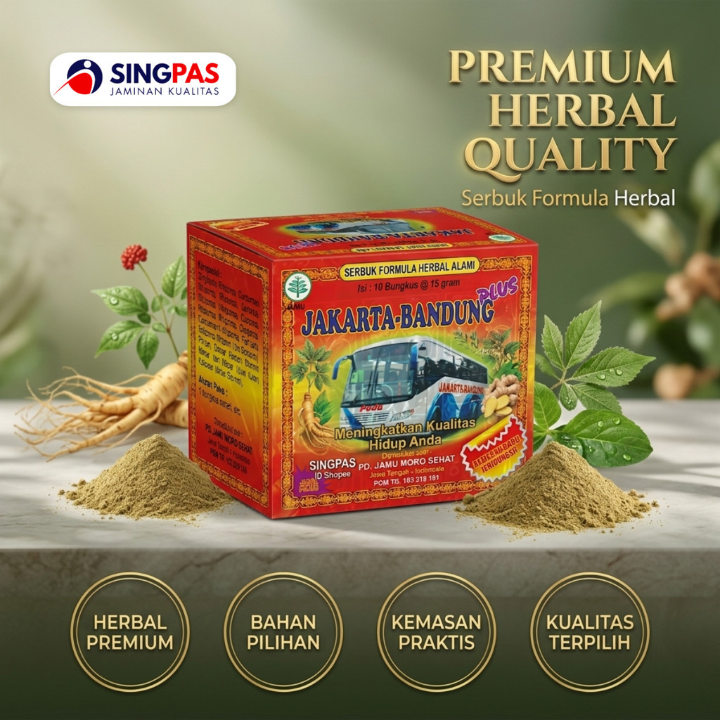 Serbuk Premium II (JAKBAN) Herbal Serbuk Premium Isi 10 Sachet
