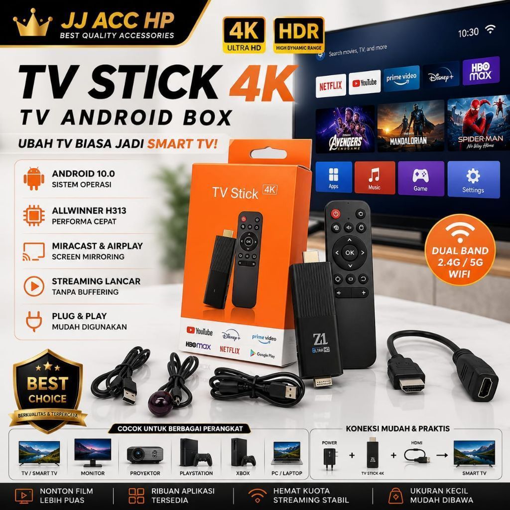 TV ANDROID BOX / TV STIK 4K / ANDROID TV STIK 4K