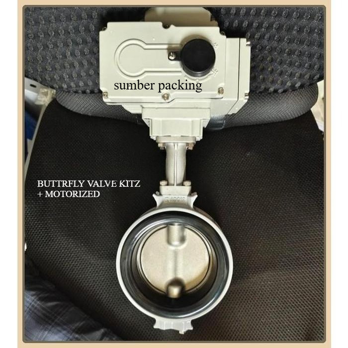 Motorized Electric actuator butterfly valve KITZ 2" inch - 4-20ma - 4-20ma