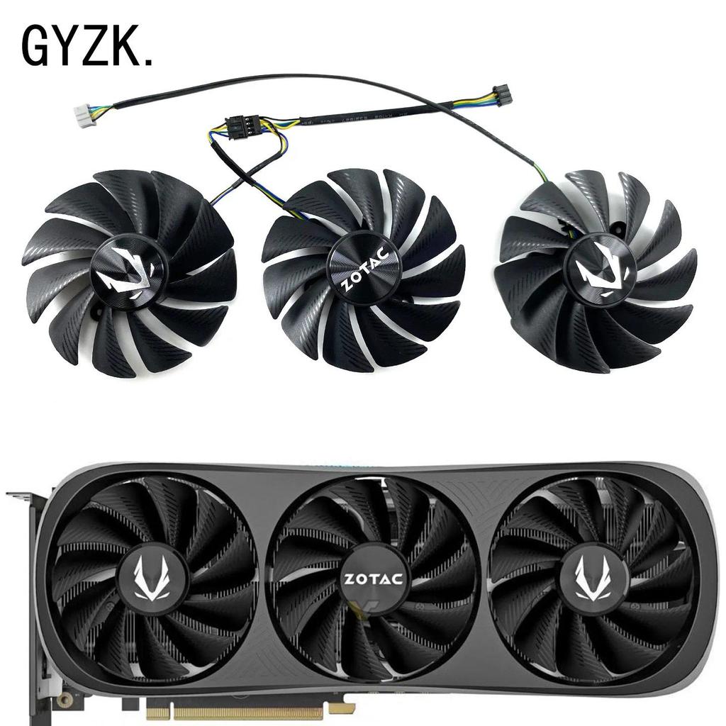 GA92S2U For ZOTAC RTX4070 4070S 4070ti 4070tiS 4080 TRINITY Graphics Card Replacement Fan