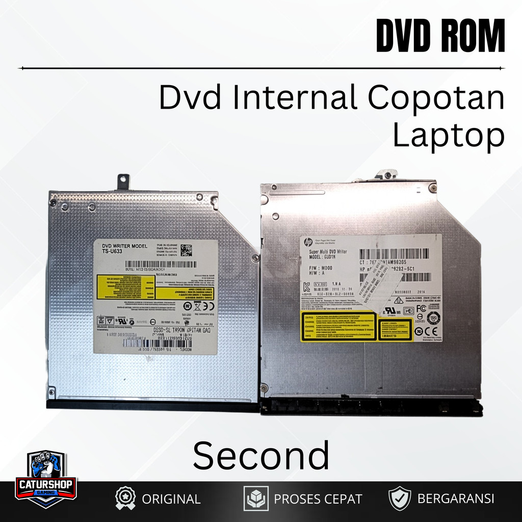 Dvd Rw Copotan Laptop Dell / Hp | Dvd Rom Internal Second Copotan Laptop | Dvd Slim Laptop Internal 
