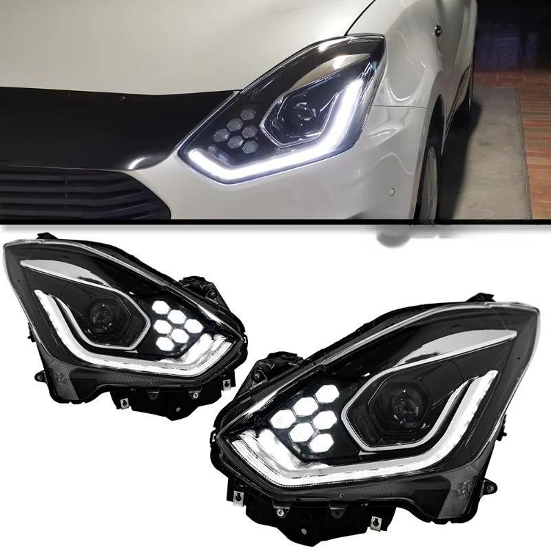 AKD Car Model for  Swift 2018-2022 LED DRL Dynamic Signal High and Low Beam Day Running Light DRL Li