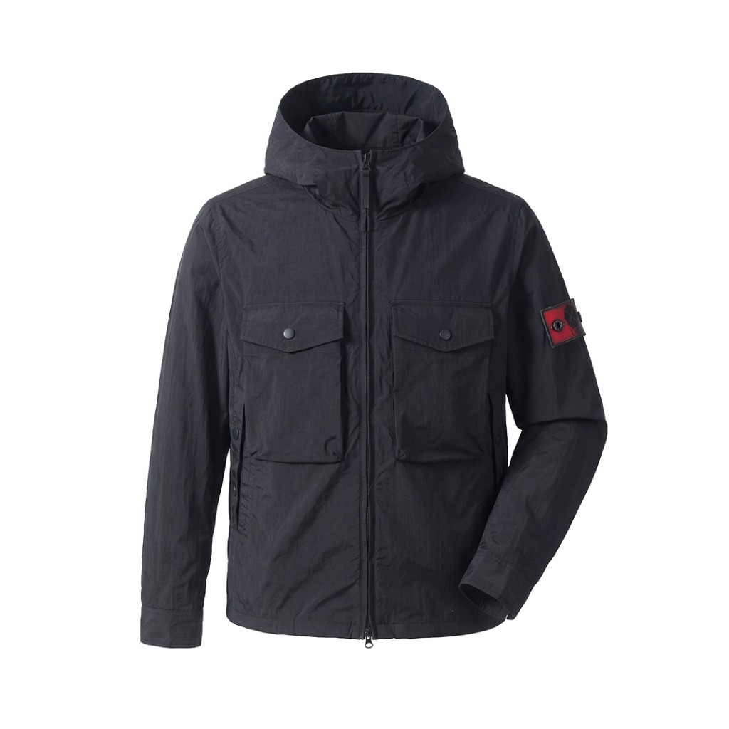 Ready Stok X - LAND Jacket Nylon Cringkle - Chopenhagen Kuro Edge