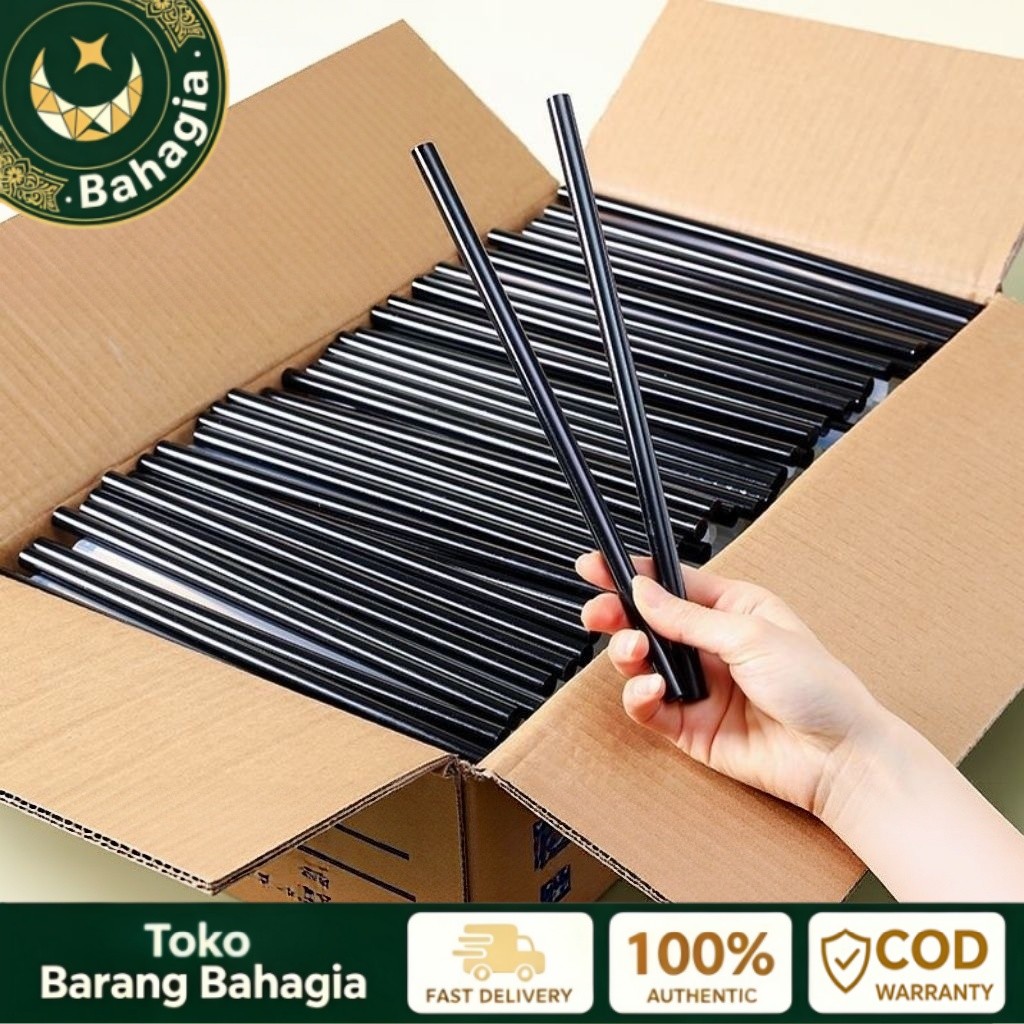 Lem Bakar Hitam / Lem Bakar Hitam Jerman Stik Refil / 7*200mm Lem Bakar Hitam / putih  Kecil