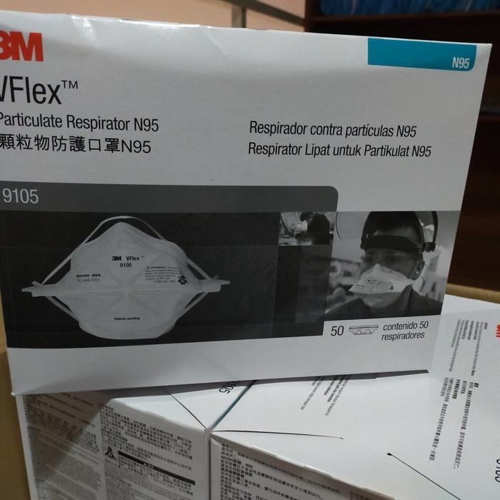 Masker 3M 9105 Vflex box