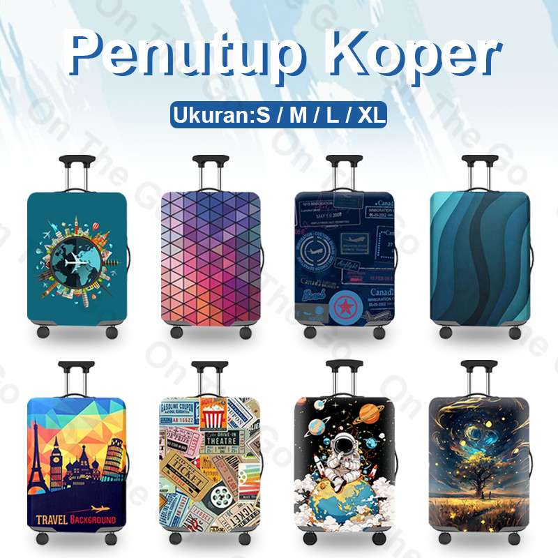 Sarung Koper / Pelindung Penutup Koper Elastis Anti Sarung Pelindung Koper 24 inch