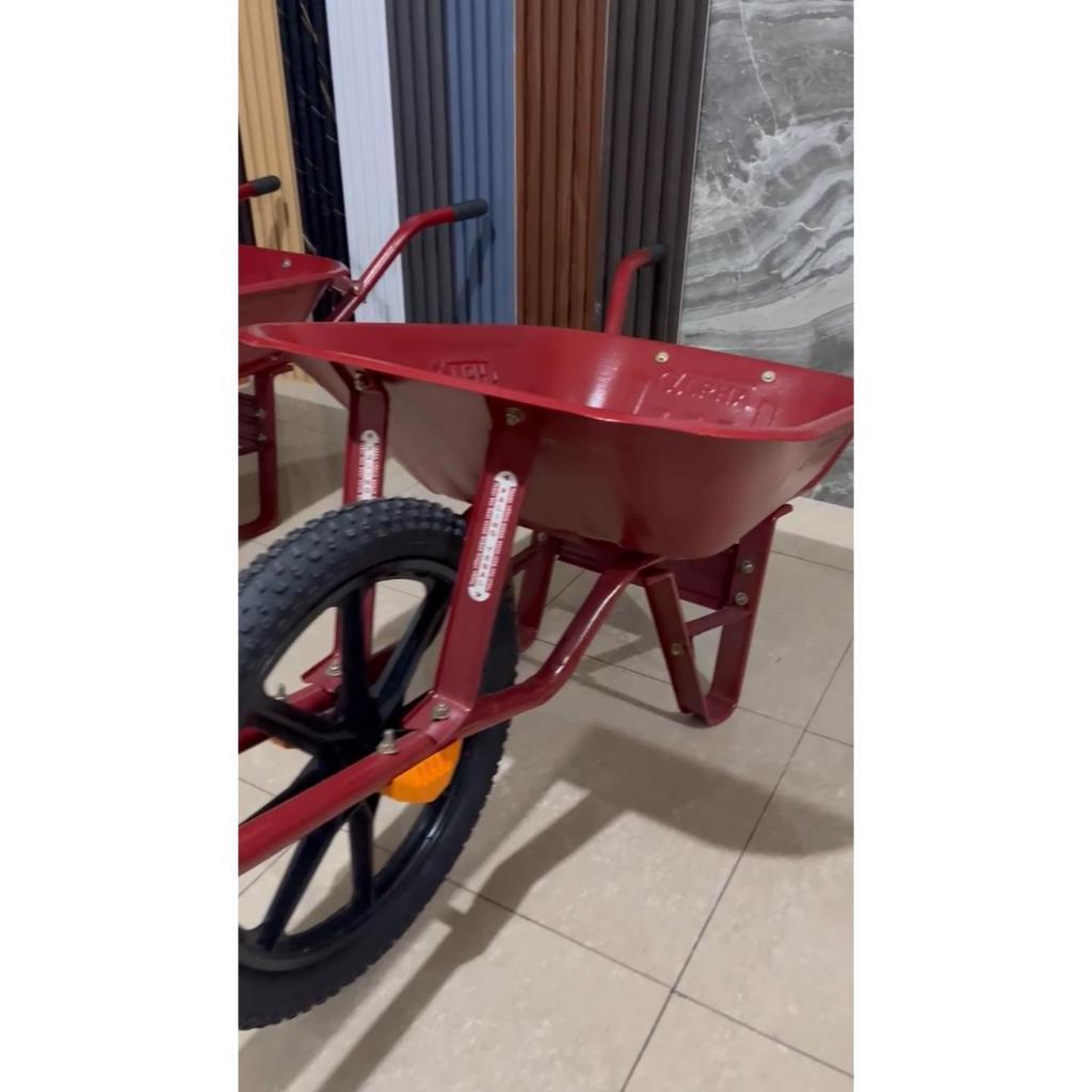 Gerobak Kelapa Sawit ALPHA/Gerobak Sorong/Gerobak Angkong /Gerobak Pasir Dorong14 Kg