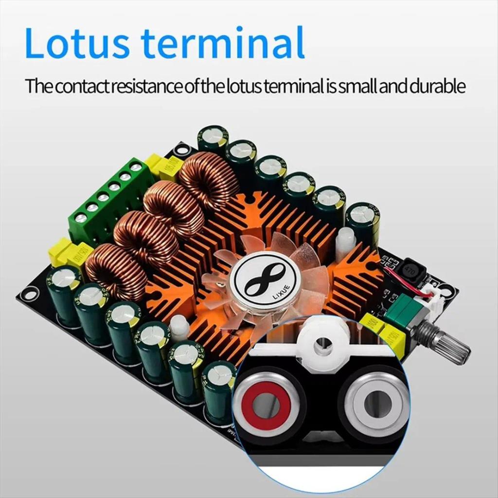 (BOFF) 2Pcs TDA7498E 20 HIFI Stereo Module 160Wx2 High Power gital Power Amplifier Board Support BTL