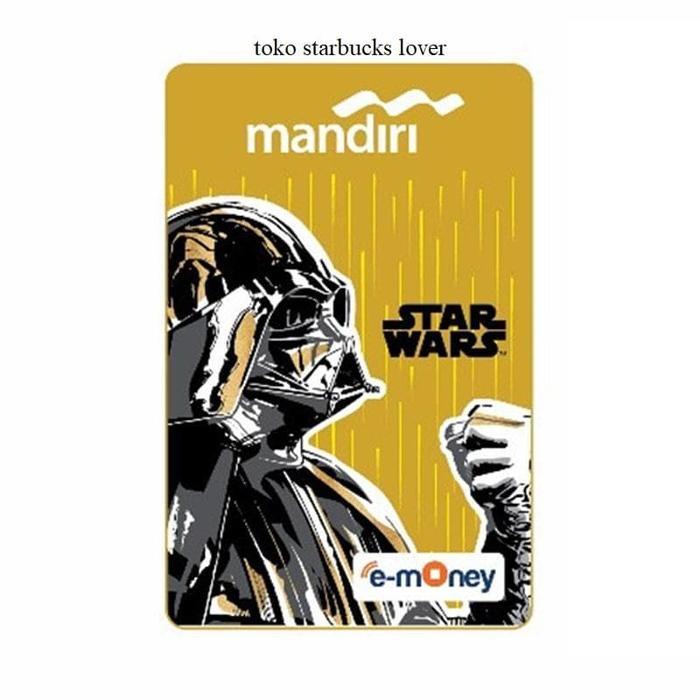 Kartu Emoney Mandiri Saldo 0 Star Wars Classic Darth Vader