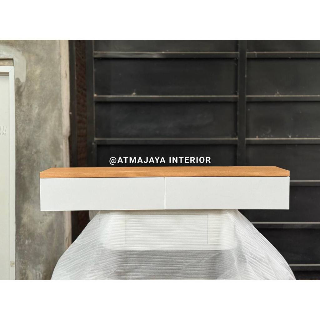 Meja Bufet TV Minimalis Gantung Estetik Desain Terbaru