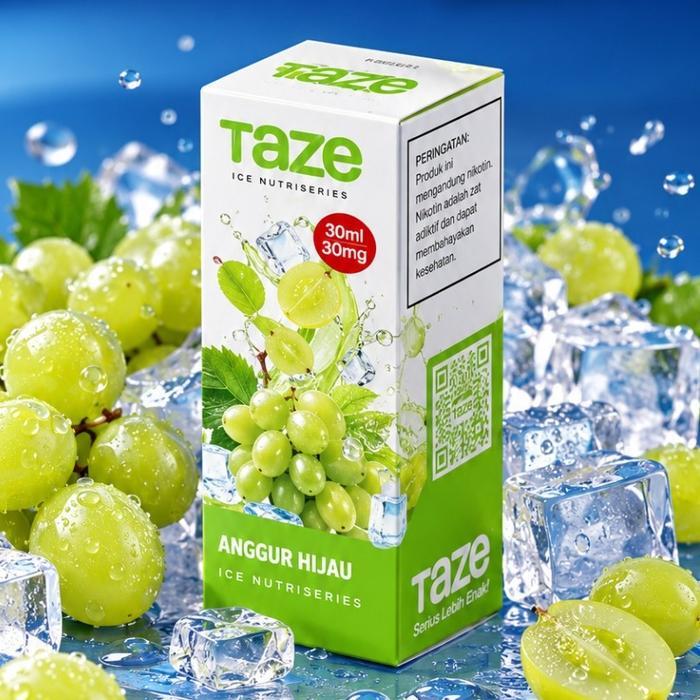 Taze Ice Nutriseries Anggur Hijau Salt Nic 30mL by Taze Lab - Liquid Taze