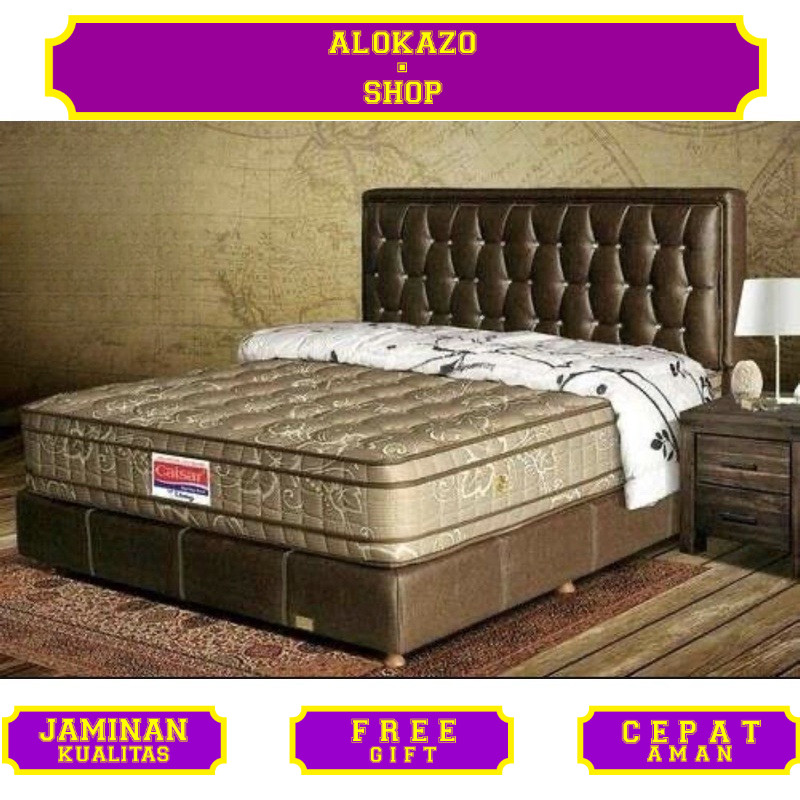 SALE Springbed Caisar Victory 6 Kaki 180x200