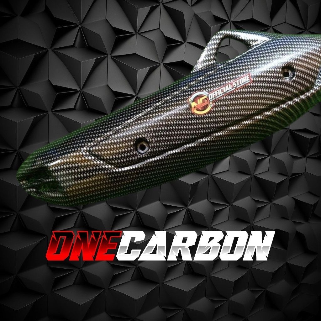 TUTUP KENALPOT NMAX OLD CARBON