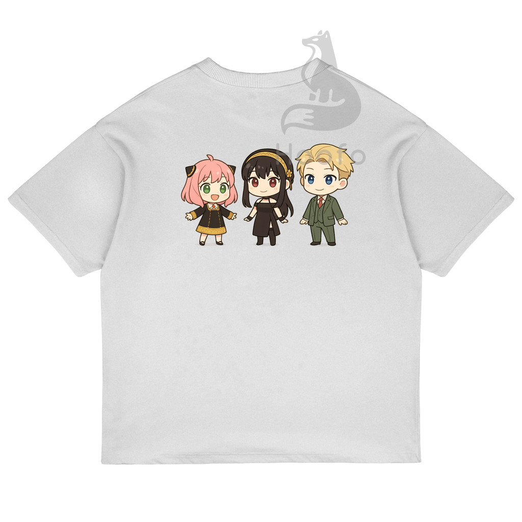 Kaos Spx Family Anya Yor Loid Baju Anime  Spx Family Distro Pria Wanita Oversize