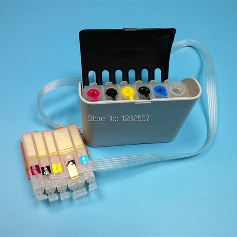 BR CL PE PGI-170 CLI-171 5Colors Ciss Continous Ink Supply System With ARC ip For Canon PIXMA MG5710