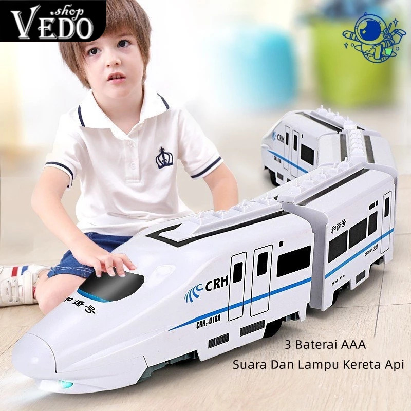 SAMULSHOP Mainan Kereta Remote Control Mainan Train High Speed  Mainan RC  Kereta Api Berkecepatan T