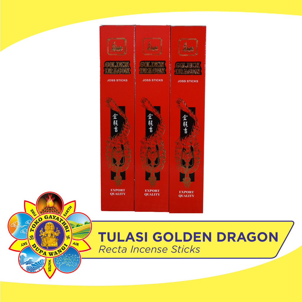 Dupa India Aromaterapi Recta - Tulasi Golden Dragon