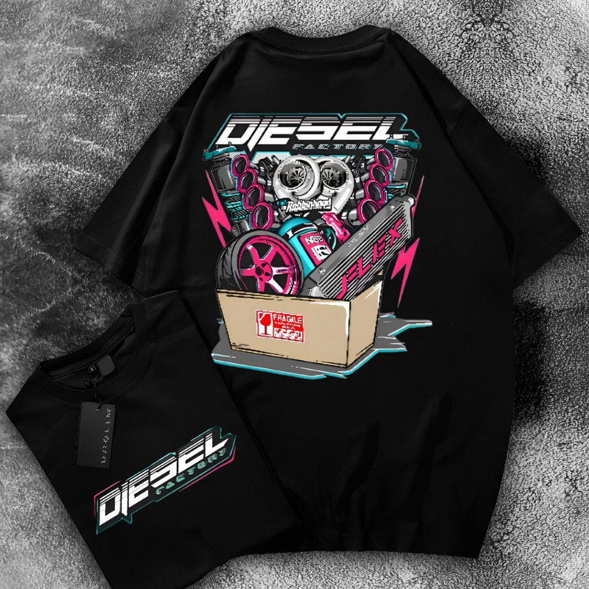Kaos Anak Diesel Factory | Diesel Gank | Diesel Power | Turbo Diesel | Diesel Racing | Robbinhood Re