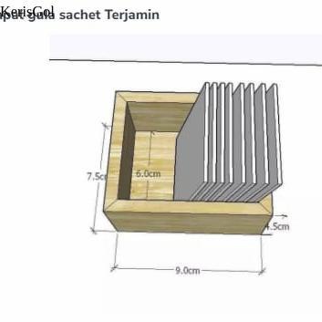 Tempat Gula Sachet/ Tempat Gula Hotel antik