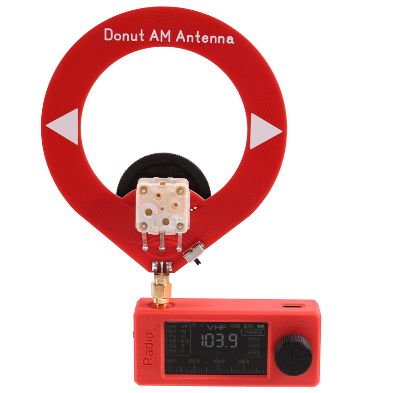 B63B-SI4732 1.9Inch Radio Receiver 0.5-108Mhz rtable Shortwave Radio Receiver  SW MW VHF Mini SI4732