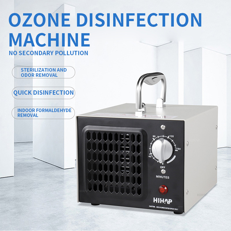 7g Mobile Ozone Generator HE-152RG Air Sterilization Air Purifier Intelligent Deodorization and Form