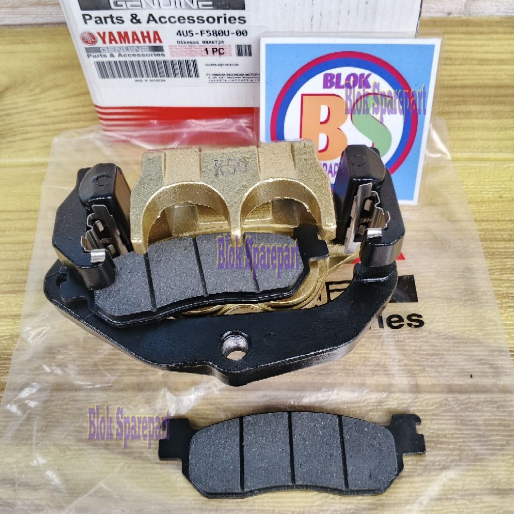 Kaliper Depan Gold Caliper Jupiter Z/Fizr/Scorpio/Force 1 Yahama 4US-F580U-00