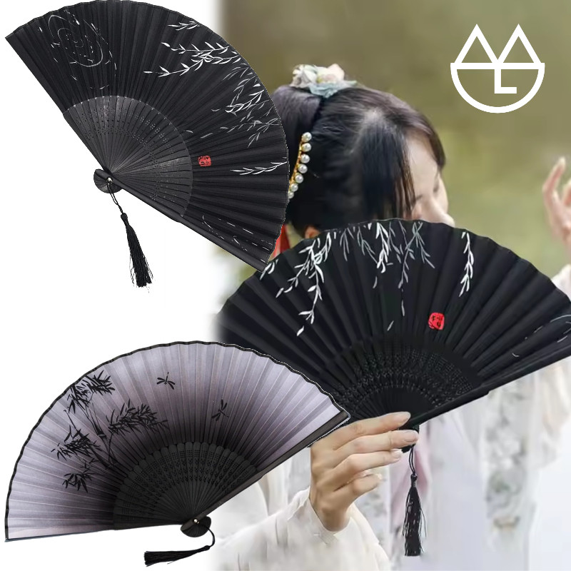 Kipas Lipat China Besar Kipas Lipat Tangan Jepang Buah Kipas Lipat Merchandise Kipas Waterproof