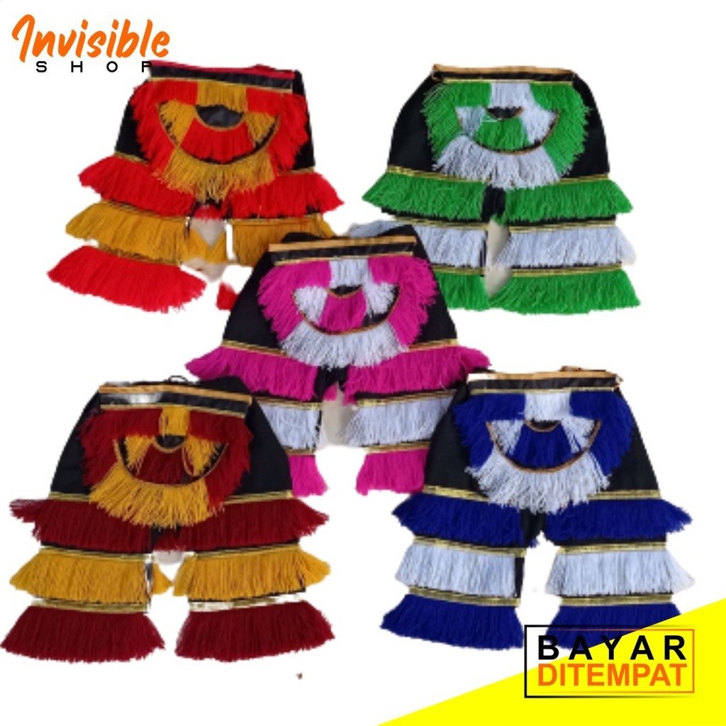 Celana Barongan Anak paud sampai sd variasi warna /set Celana Barongan Anak