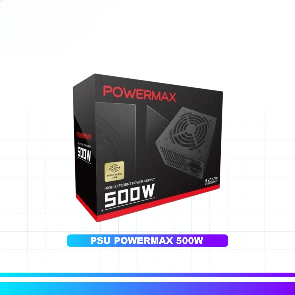 Power Supply POWERMAX PSU PC 500 WATT / 500W