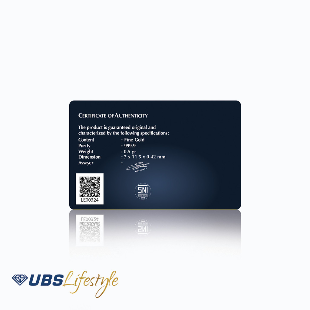 UBS Logam Mulia 0.5 Gr Idul Fitri