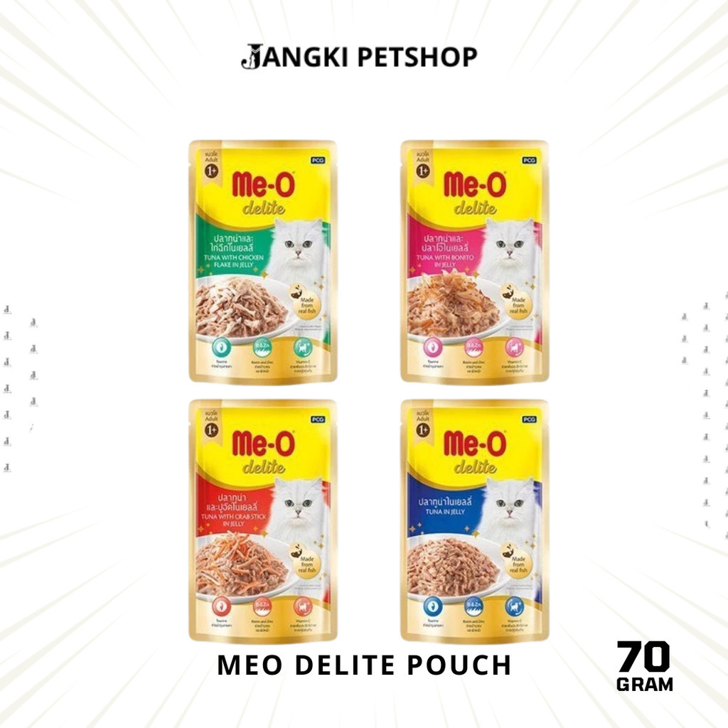 Meo Delite premium cat pouch 70gr
