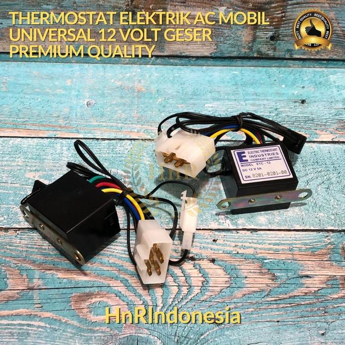 Thermostat Elektrik Pengatur Suhu AC Mobil Universal 12V 12 VOLT - GESER