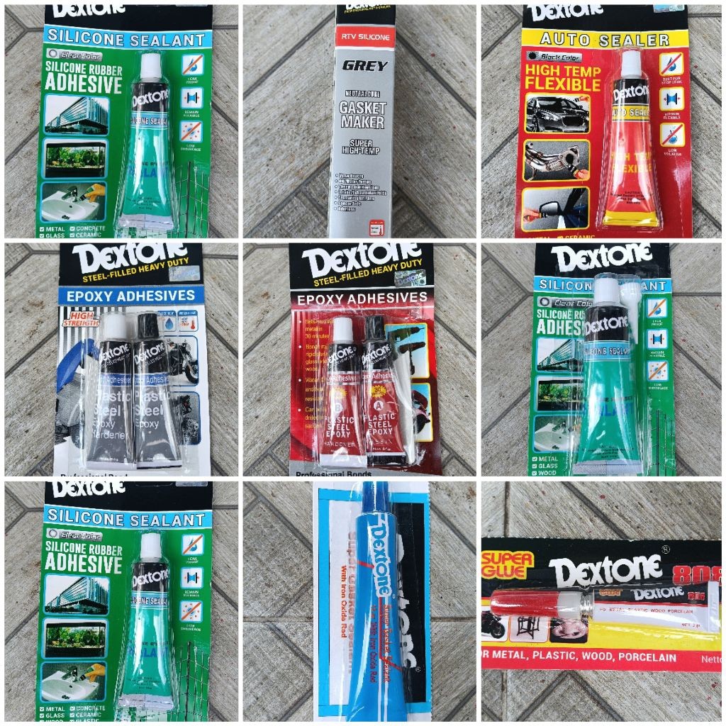 A. ANEKA LEM dexton dextone bond lem perekat serba guna 75 g dextone lem pipa pvc 40g dextone extra 