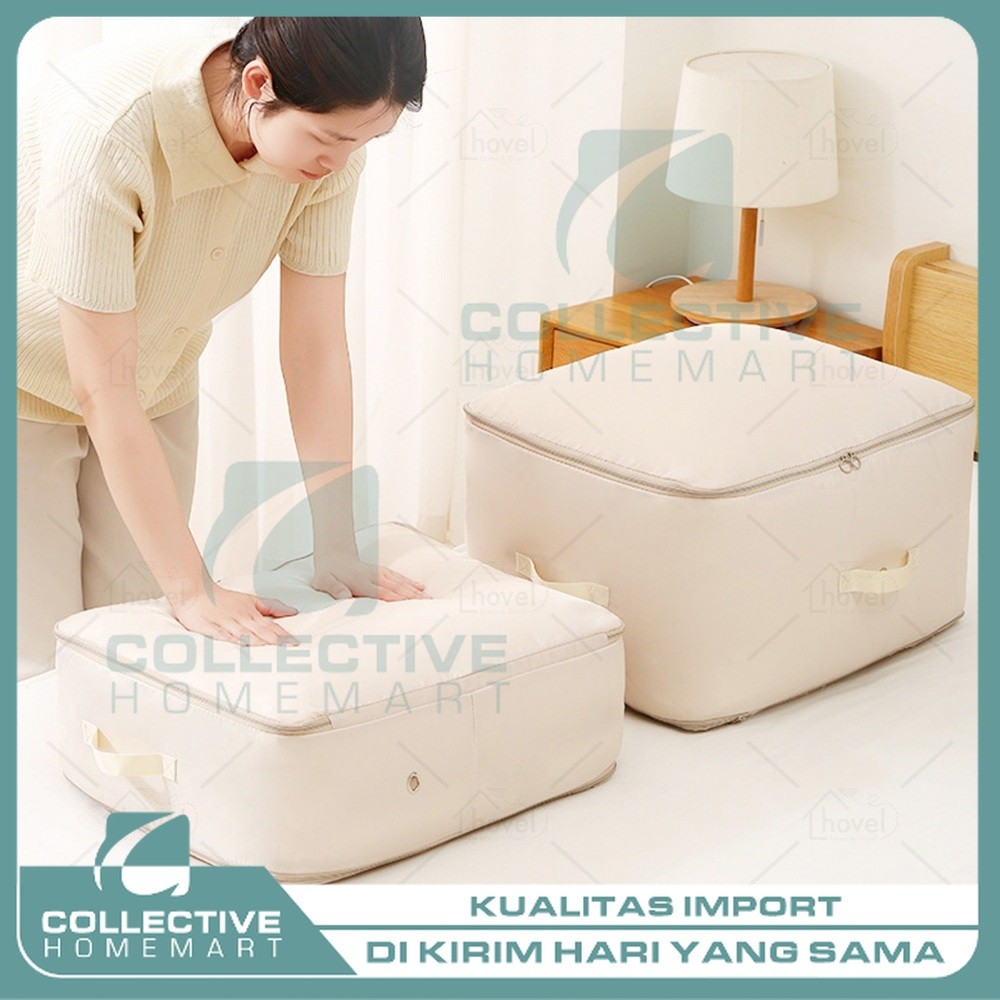Tas Pakaian Besar Travel Bag Baju Mudik Jumbo Hospital Bag Melahirkan Penyimpanan Bed Cover [ Collec