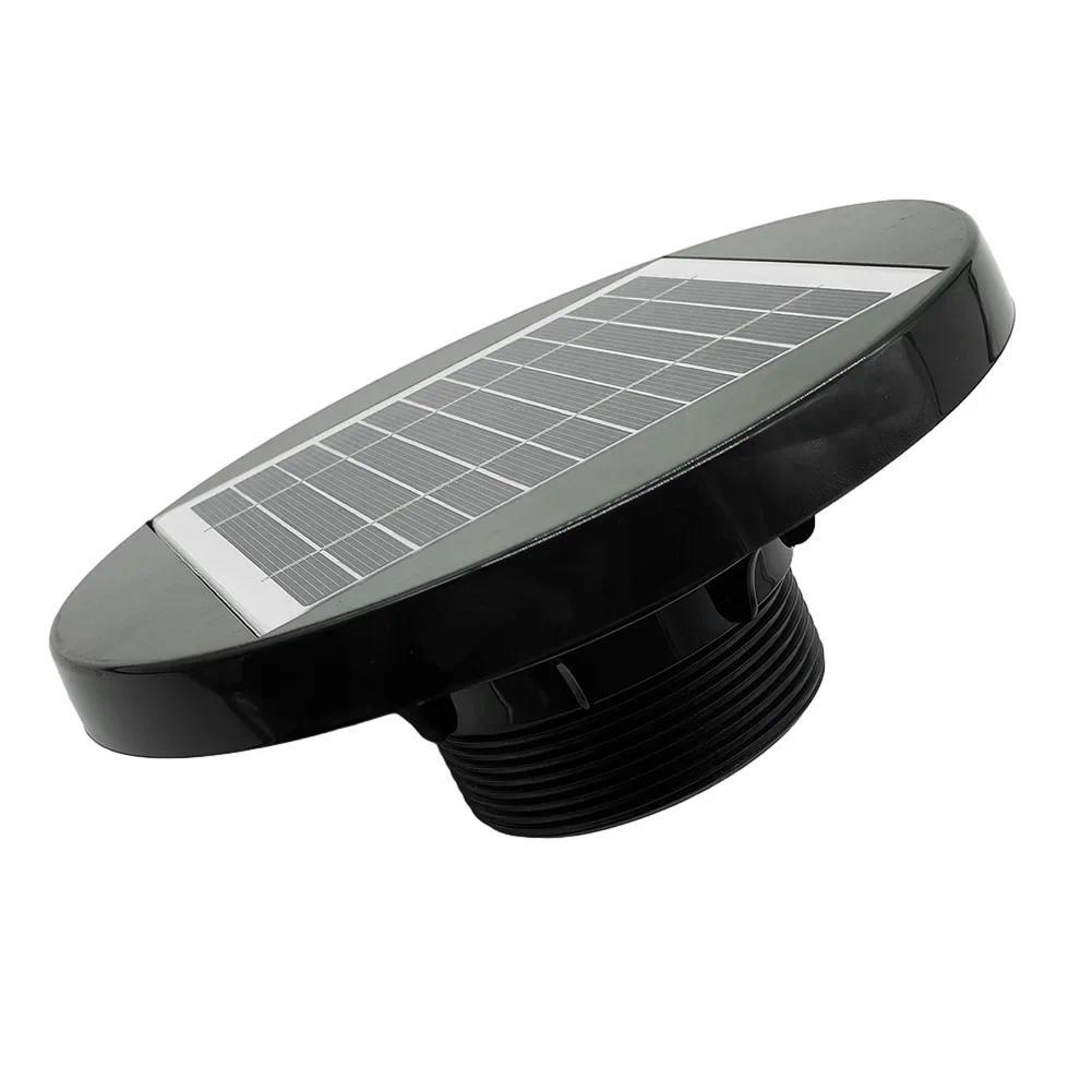 DC Ball Bearing Solar Fan Solar Fan 2.5W DC Ball Bearing Polycrystalline 5.5V Simple Installation Fo