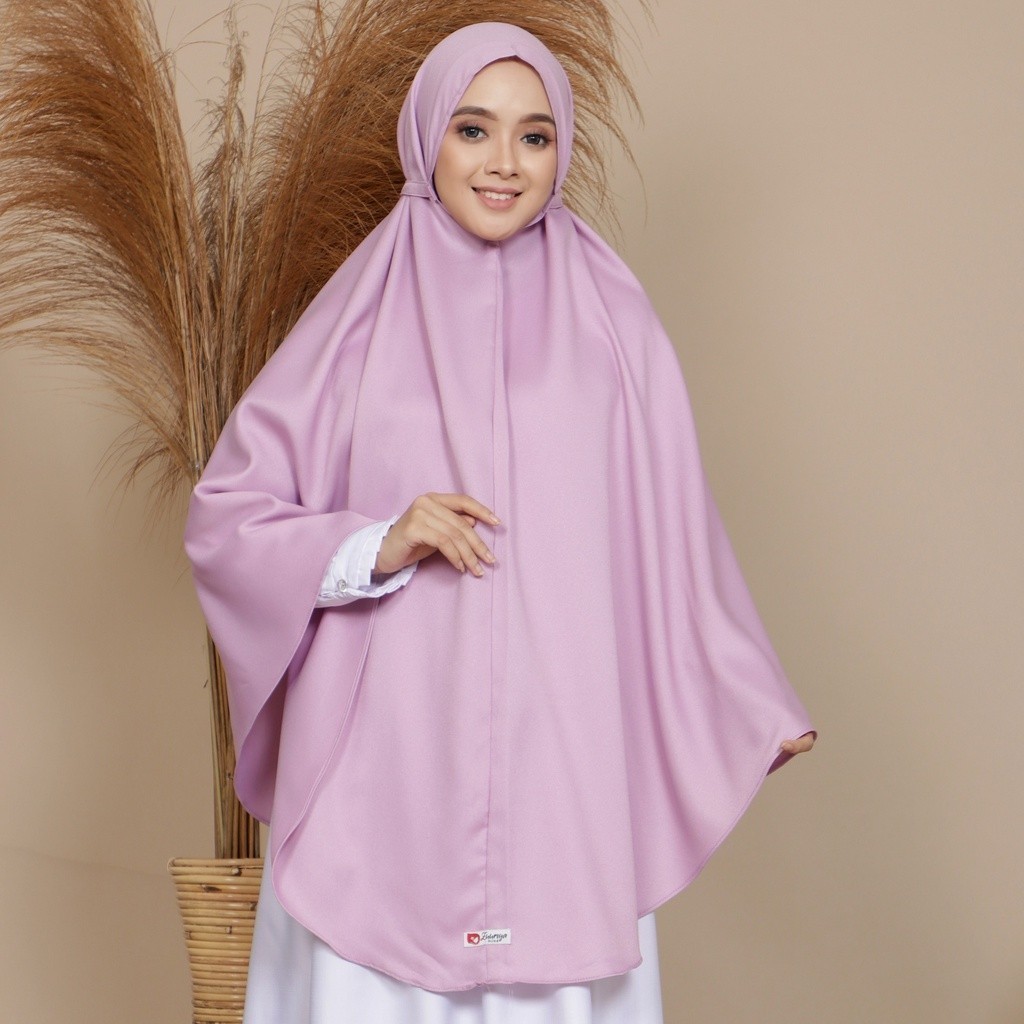4 Pcs Bergo Muska by Zuuriya Hijab Tali Kerudung Instan Syari Moscrepe Premium Maryam Jumbo