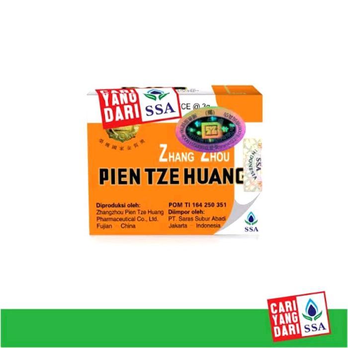 PIEN TZE HUANG Obat Herbal China Original SSA Obat Luka Pasca Operasi Pien Tze Huang