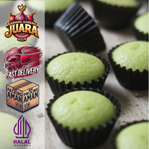 COD Kue Brownies Mini Pandan 1kg Brownies Pandan Kering Brownies Kering Mini Pandan