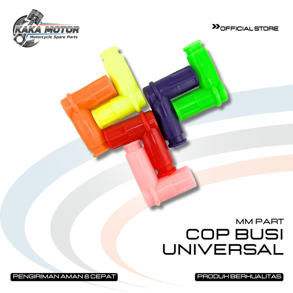 COP BUSI UNIVERSAL MERAH / HIJAU / ORANGE / KUNING / BIRU / UNGU / PINK / STABILO - Cangkong Cop Tut