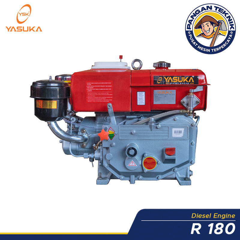 Mesin Diesel Yasuka | R180 | Mesin Diesel  8 PK | Yasuka R180 8 PK