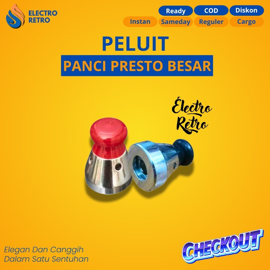 PELUIT PANCI PRESTO BESAR TUTUP PELUIT UAP PANCI PRESTO PLUIT PENTILAN TUTUP PANCI PRESTO BESAR