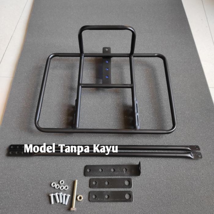 Ready Front Rack Sepeda Federal /Keranjang Sepeda Commuter Bike/ Rak Depan - TANPA KAYU