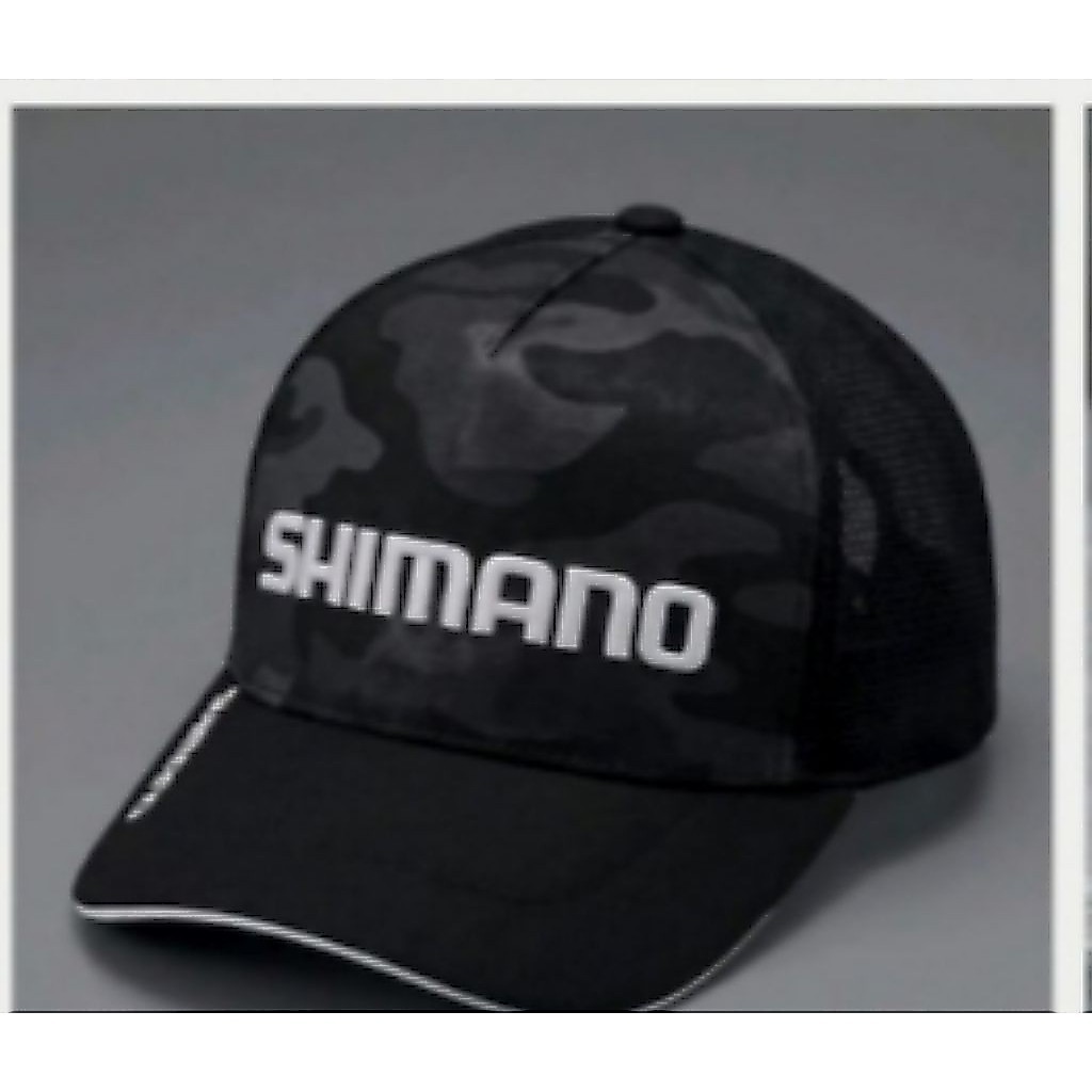 topi shimano camo black