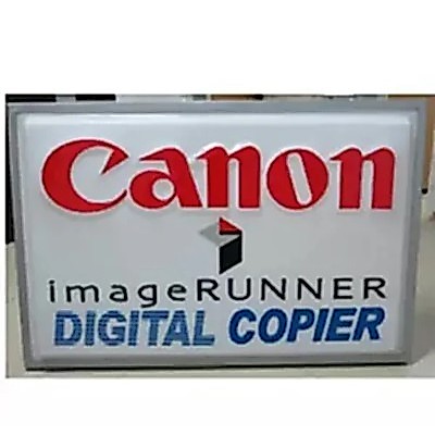 NEON BOX CANON FOTOCOPY