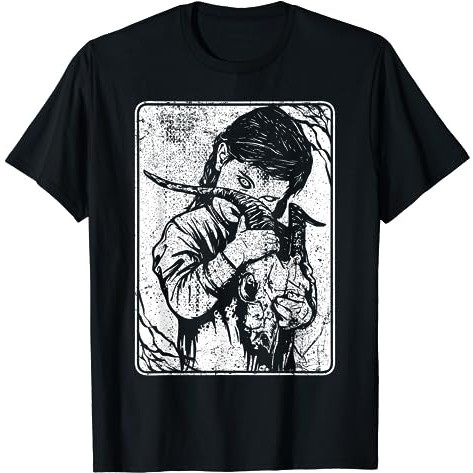 KAOS Satanic Occult Dark Art Evil 666 Antichrist Goth T-Shirt