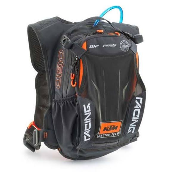 KTM Team Baja Hydration Backpack by OGIO® – Tas Punggung Hydration Off-Road 10L, Orange & Black